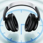 AWEI A996 Pro ANC Bluetooth Over-Ear Headphones Black - imagine 4