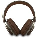 Headphones Guess Bluetooth ENC Metal 4G Logo brown - imagine 3