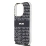 DKNY DKHMP13XHRHSEK iPhone 13 Pro Max 6.7 inch black hardcase IML Mono & Stripe MagSafe - imagine 6