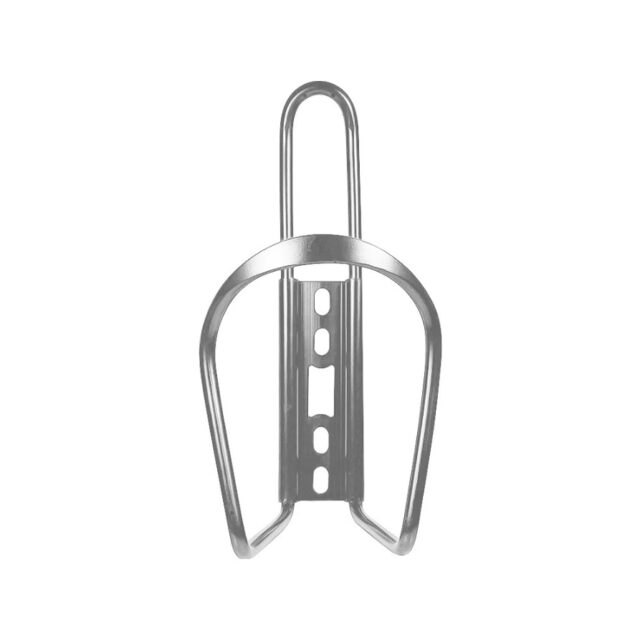 Extralink Aluminum Water Bottle Holder for Bike, Silver - imagine 3
