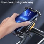 AWEI X29 bike mount 4.7"-6.7" for frame black - imagine 6