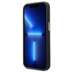 Guess GUHCP14LHGCRHK iPhone 14 Pro 6,1" black hardcase Croco Collection - imagine 5