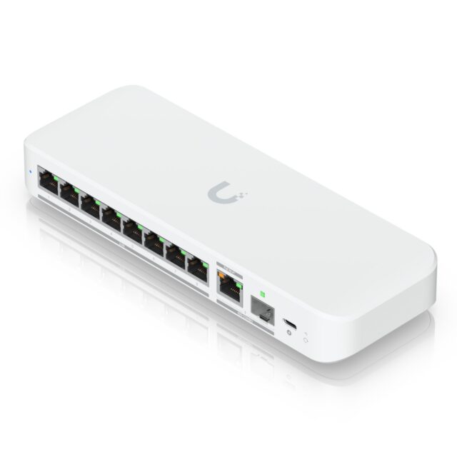 Ubiquiti USW-Flex-2.5G-8-EU | Switch | 8x 2.5GbE RJ45, 1x 10GbE SFP+ - imagine 3