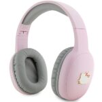 Hello Kitty over-ear Bluetooth headphones HKBHA1BKHLMP pink Metal Logo
