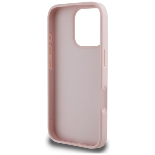 Case Guess Grained Big 4G Logo Small Classic Logo for iPhone 16 Pro pink - imagine 7