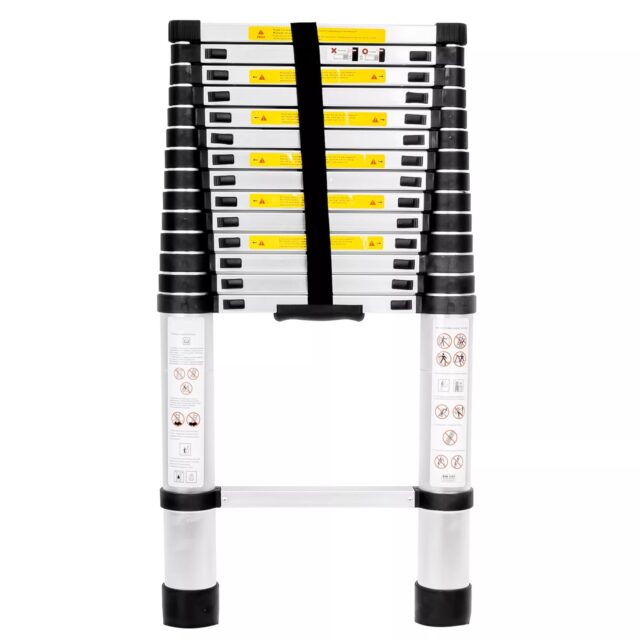 EXTRALINK DRABINA TELESKOPOWA  LAD44ST 4,4 M - imagine 2