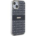 DKNY DKHMP14SHRHSEK iPhone 14 / 15 / 13 6.1 inch black hardcase IML Mono & Stripe MagSafe - imagine 4