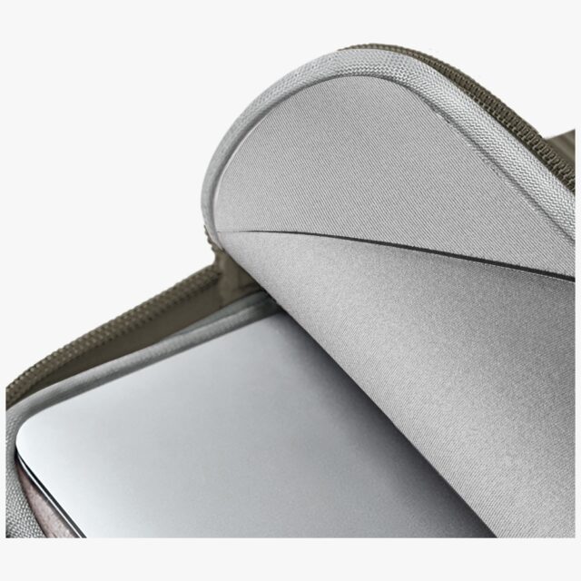 Laptop Sleeve UNIQ Cyprus Ridge Edition 14" waterproof neoprene green - imagine 4