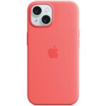 Case Apple MT0V3ZM/A iPhone 15 / 14 / 13 6.1" MagSafe guava Silicone Case