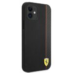 Ferrari FESAXHCP12SBK iPhone 12 mini 5,4" black hardcase On Track Carbon Stripe - imagine 4