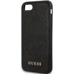 Guess GUHCI8SLSABK iPhone 7/8 / SE 2020/ SE 2022 black Saffiano Collection - imagine 3