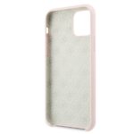 Guess GUHCN58LS4GLP iPhone 11 Pro light pink hard case Silicone 4G Tone On Tone - imagine 4
