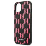 Karl Lagerfeld KLHCP13MMNMP1P iPhone 13 / 14 / 15 6,1" hardcase pink Monogram Plaque - imagine 6