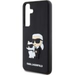 Karl Lagerfeld KLHCS24S3DRKCNK S24 S921 black hardcase 3D Rubber Karl&Choupette - imagine 6