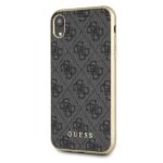 Guess GUHCI61G4GG iPhone Xr grey hard case 4G Collection - imagine 2