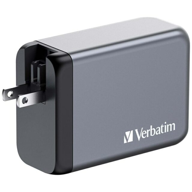 Verbatim GNC-240 GaN Charger 4 Port 240W USB A/C (EU/UK/US) - imagine 5