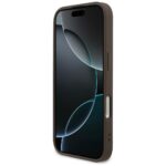 Guess 4G Ring Classic Logo MagSafe Case for iPhone 17 Brown - imagine 5