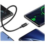 Cable USAMS YD Series SJ708 18W 3A USB-A to USB-C 1m white - imagine 6