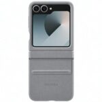 Samsung EF-VF741PJEGWW Z Flip6 F741 gray Flap ECO-Leather Case