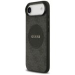 Case Guess 4G Circle Classic Logo MagSafe for iPhone Air black - imagine 2