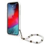 Guess GUHCP12LKPSWH iPhone 12 Pro Max 6,7" Transparent hardcase White Pearl - imagine 5