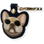 Case locator Nimmy Glasses Cool   Dog black - imagine 3