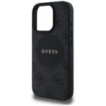Case Guess 4G Circle Classic Logo MagSafe for iPhone 16 Pro black - imagine 6