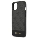 Guess GUHCP13SG4GLGR iPhone 13 mini 5,4" grey hardcase 4G Stripe Collection - imagine 6
