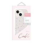 UNIQ Coehl Terrazzo Case iPhone 14 Plus / 15 Plus 6,7" sandstone - imagine 5