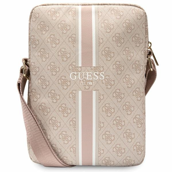 cps-bad45aa28eb49d4b842ea11971708433-2025-12-06-16-20-23 Guess Bag GUTB10P4RPSP 10" pink 4G Stripes Tablet Bag - imagine 1