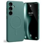 Mercury MagSafe Semi-Silicone Sam S24 FE S721 green