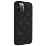 Guess GUHCP12MLSPEBK iPhone 12/12 Pro 6,1" black hard case Peony Collection - imagine 4