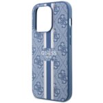 Guess GUHMP14XP4RPSB iPhone 14 Pro Max 6.7" blue hardcase 4G Printed Stripes MagSafe - imagine 6