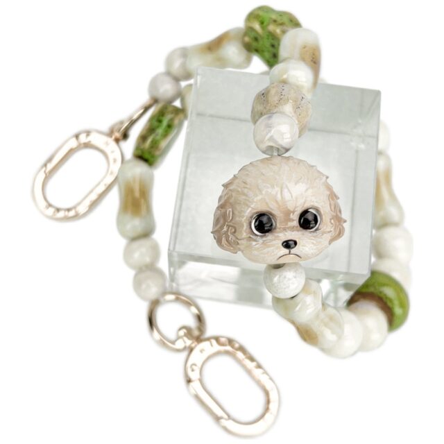 Bag charm handstrap Nimmy New Big Eye Cute Pets 2.0 brown - imagine 6