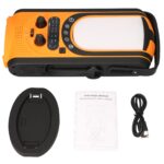 Extralink | Solar emergency radio with hand crank | dynamo, powerbank, 6000mAh, with SOS flashlight - imagine 9