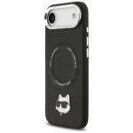 Karl Lagerfeld Choupette Pin MagSafe Case for iPhone Air Black - imagine 2