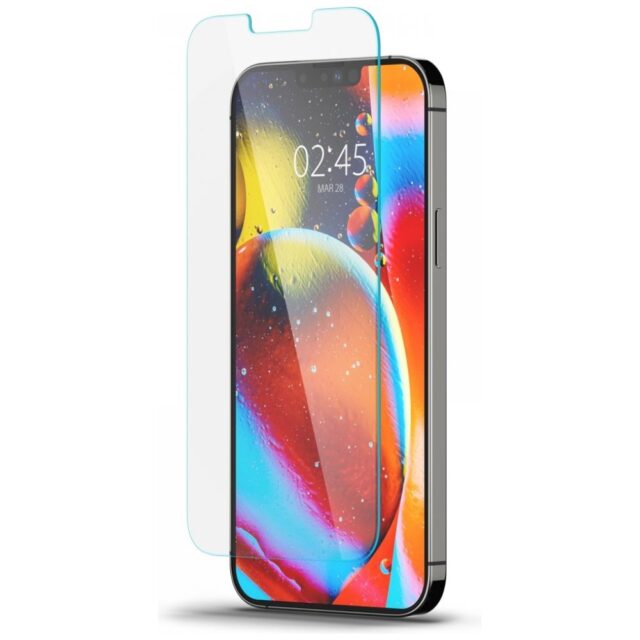 Tempered glass Spigen Glas.TR Slim for iPhone 16e/14/13/13 Pro - imagine 2