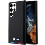 BMW BMHCS23L22PTDK S23 Ultra S918 black Leather Stamp Tricolor