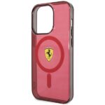 Ferrari FEHMP14XURKR iPhone 14 Pro Max 6.7" red hardcase Translucent Magsafe - imagine 6