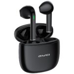 AWEI Bluetooth 5.3 T26 Pro TWS headphones + docking station black - imagine 2