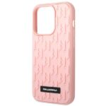 Karl Lagerfeld KLHCP14LRUPKLPP iPhone 14 Pro 6,1" hardcase pink 3D Monogram - imagine 6