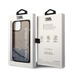 Karl Lagerfeld KLHCP14MLCKVK iPhone 14Plus / 15 Plus 6,7" black hardcase Liquid Glitter Elong - imagine 8