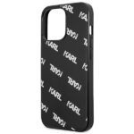 Karl Lagerfeld KLHCP13LPULMBK3 iPhone 13 Pro / 13 6,1" hardcase black Allover - imagine 6