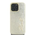 Karl Lagerfeld KLHCP16LPFMFBKMD iPhone 16 Pro 6.3" gold hardcase Metal Signature - imagine 3