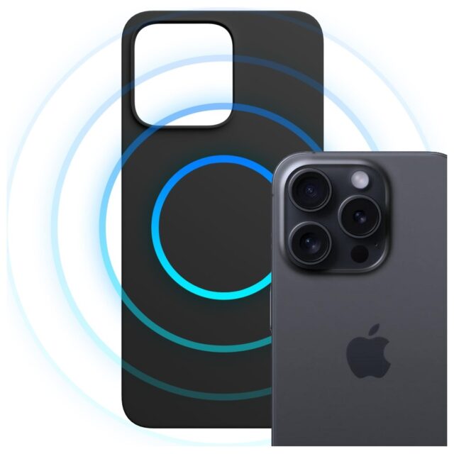 3MK Hardy MagSilicone Case for Apple iPhone 13 Pro Max Black - imagine 3