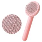 Self-Cleaning Brush for Dog and Cat Fur Extralink Pets, Ergonomic Comb pet-817 - imagine 2