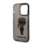 Karl Lagerfeld KLHCP14LHNIKTCK iPhone 14 Pro 6,1" black hardcase Ikonik Karl Lagerfeld - imagine 7