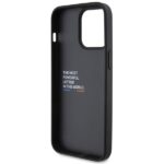Case BMW BMHCP15X22PTDK iPhone 15 Pro Max 6.7" black Leather Stamp Tricolor - imagine 7