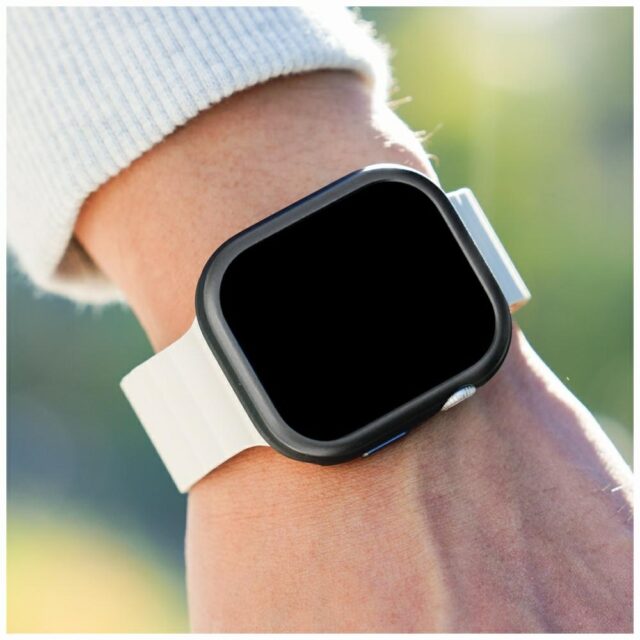 Araree case Amy for Apple Watch 10 /  42mm   gun metal - imagine 4