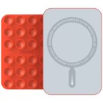 Universal suction cup Skinarma Stax MagSafe for phone orange - imagine 2